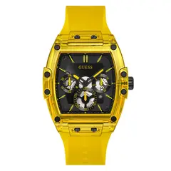 GUESS - Reloj Multifunción Phoenix Unisex Gw0203g6 Amarillo