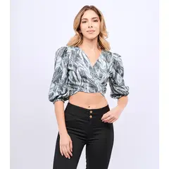 DEREK - Blusa Para Mujer Estampada