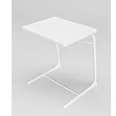 GENERICO - Mesa Movible Blanca Matte.
