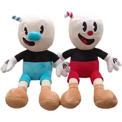 GENERICO - Peluche taza grande y suave color azul