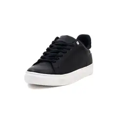 VILLABONR - Tenis Para Hombre Cuero VT-3014 Negro