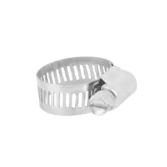 TOOLCRAFT - Set 5 Abrazaderas #28 De 1/2" Acero Inoxidable