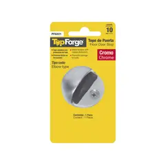 TOOLCRAFT - Tope Para Puerta Tipo Domo Topforge Acabado Latón Pulido