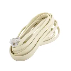 FULGORE - Cable Para Teléfono De 2.1 M Resistente Y Flexible