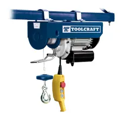 TOOLCRAFT - Diferencial Polipasto Eléctrico 600 Kg 120V/60Hz