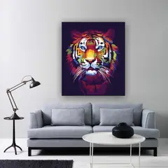 EKONOMODO COLOMBIA - Cuadro Tigre Life Colors 120X90X5