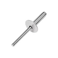 TOOLCRAFT - 50 Remaches 1/4" X 3/8" As86 Tapa De 1/2"