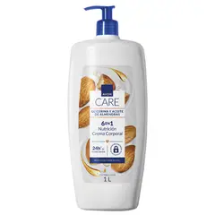 AVON - CREMA NUTRICIÓN CORPORAL GLICERINA y ACEITE DE ALMENDRAS 1 Litro CARE