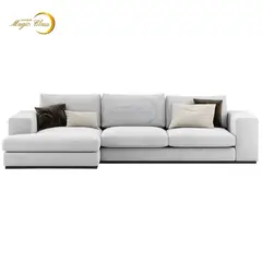 MAGIC CLASS - SALA MODERNA HIPNOS ECOCUERO BLANCO