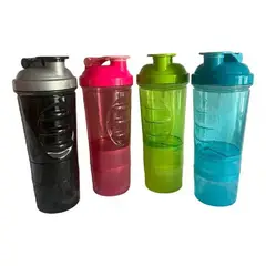 GENERICO - Shaker Caramañola C/Mezclador 550 Ml Gym
