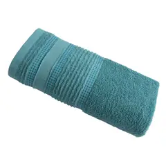 FATELARES - Toalla Orquidea Azul Humo Cuerpo 70x140cm 400gr Algodón