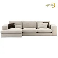 MAGIC CLASS - SALA MODERNA HIPNOS ECOCUERO BEIGE