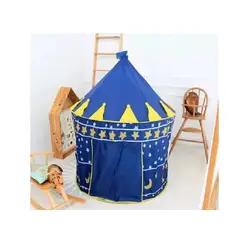 GENERICO - Carpa azul de castillo para niños