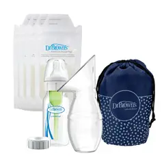 DR BROWNS - Set de Extracto Manual Y Bolsas para Leche Materna Dr Brown