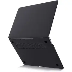 GENERICO - Carcasa Protector Para Macbook Pro 13 Touchbar Antideslizante - Negro