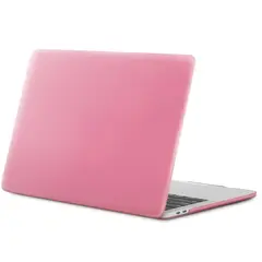 GENERICO - Carcasa Protector Para Macbook Pro 13 Touchbar Antideslizante - Rosado