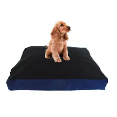 HALLY PET - Colchón lavable mediano Azul Oscuro