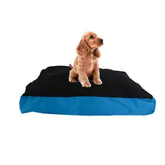 HALLY PET - Colchón lavable mediano Celeste