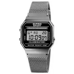 GFORCE - Reloj Dama G-force Mujer Digital Acero A19148 Estuche