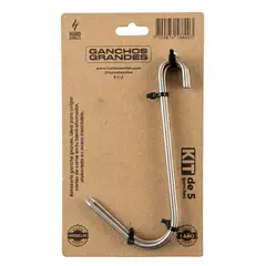 HUMO BARRILES - Kit Ganchos X 5 Grande ideal para Barriles ahumadores de 60 LB