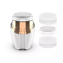 GENERICO - Cepillo de limpieza facial recargable 3 en 1 cepillo de exfoliación