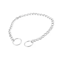 WOLFOX - Cadena De Castigo De 50 Cm Para Perros Acero Cromado