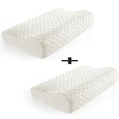 ONE PIXEL - Dos Almohadas Aloe Vera Blanca