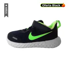 NIKE - Tenis Revolution 5 Tdv Niños-Azul Navy