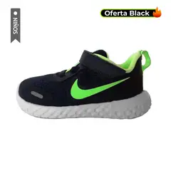 NIKE - Tenis Revolution 5 Tdv Niños-Azul Navy