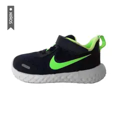 NIKE - Tenis Revolution 5 Tdv Niños-Azul Navy