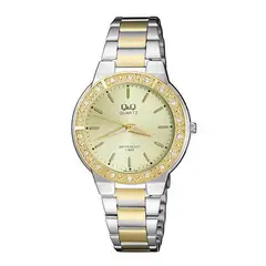 Q&Q - Reloj Qyq Q985j010 Elegante Star Diamond Mujer estuche_.