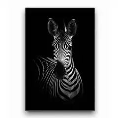 EKONOMODO COLOMBIA - Cuadro en mdf zebra black 70x50x5