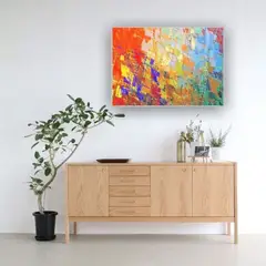 EKONOMODO COLOMBIA - Cuadro Mdf Abstract Line 70X50X5