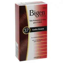 BIGEN - Tinte Permanente Para Cabello Matices Caoba Oscuro 37