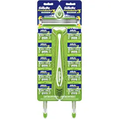 GILLETTE - Afeitadora Prestobarba 3 Sensitive X 10 Und