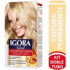 IGORA - Tinte Capilar Vital Permanente Rubio Platino 10-2
