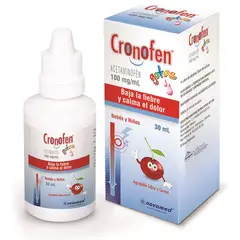 NOVAMED - Cronofen Gotas Pediatrica 100 Mg/Ml x 30 Ml