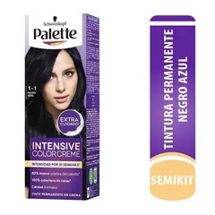 PALETTE - Tinte Capilar Intensive Color Creme Negro Azul 1-1