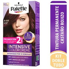 PALETTE - Tinte Intensive Color Creme Castaño Rojizo 4-88