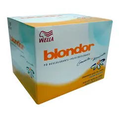 WELLA - Polvo Decolorante Blondor Manzanilla Caja X 20 Sobres