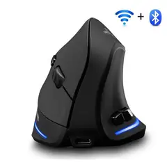 GENERICO - Mouse Zelotes Vertical Bluetooth Ergonómico F35B Inalámbric Recargable