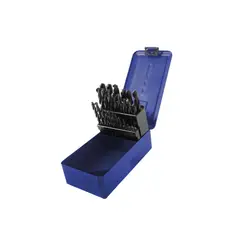 TOOLCRAFT - Juego De 29 Brocas Acero Rápido Hss Con Estuche