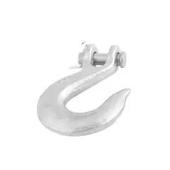 TOOLCRAFT - Gancho Eslinga Corto 1/4" Con Grillete En Acero