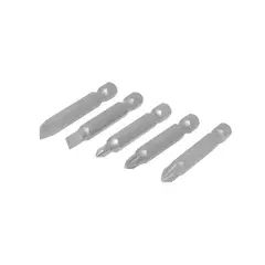 TOOLCRAFT - Juego De 5 Puntas Para Destornillador 2" Acero S2