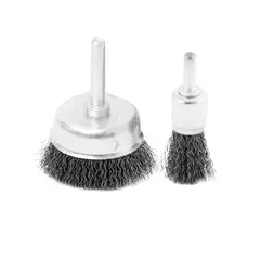 TOOLCRAFT - Grata Copa Ondulada 1" Con Vástago De 1/4".