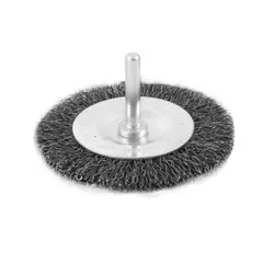 TOOLCRAFT - Grata Circular Ondulada 1.1/2" Con Alambre Grueso.