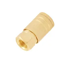 TOOLCRAFT - Acoplador Rápido De Latón Hembra De 1/4 Npt