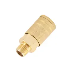 TOOLCRAFT - Acoplador Rápido De Latón Macho De 1/4 Npt