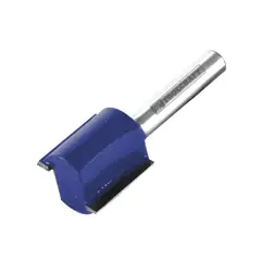 TOOLCRAFT - Fresa Recta 2 Filos 3/8" X 1" Con Zanco 1/4"