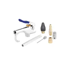 TOOLCRAFT - Set De Pistola Sopleteadora 90 Psi Con Accesorios